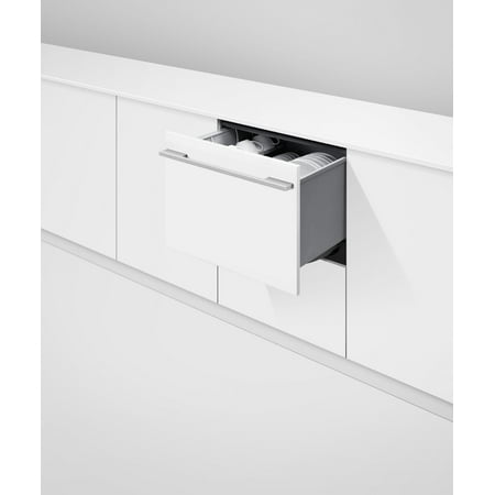Fisher & Paykel - 24" Front Control Built-In Dishwasher - Custom Panel Ready - Custom Panel Ready