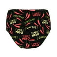 thumbnail image 2 of Teen Girls Underwear - Red Chili Soft Cotton Briefs Panties for Teens Breathable Panty Girls Briefs, 2 of 8