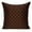 Chocolate Brown Cushion Cover, variant on GypsieBlu Decorative Throw Pillows Cases Cushion Covers Art Silk Cushion Decor Sofa Throws Sizes 18X18 Inches, Set of 2 Online