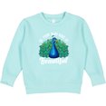 thumbnail image 2 of Inktastic Peacock Toddler Sweatshirt, 2 of 4