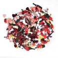 thumbnail image 3 of PVC Sequins Red Heart Golden Black Wine Glass Shaped Confetti Add Shine Gift Decoration, 3 of 5