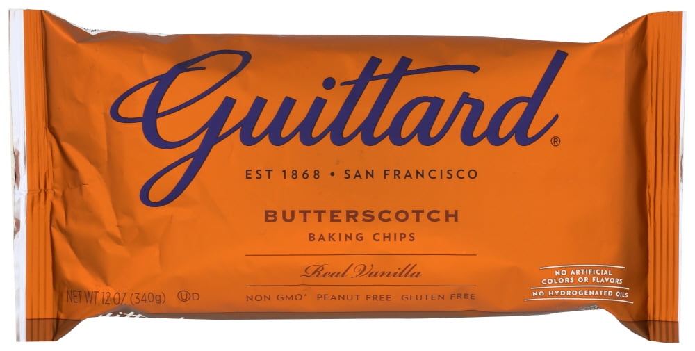 Guittard Baking Chips, Butterscotch, 12 Oz