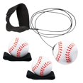thumbnail image 1 of Playbees Reactive Practice Baseballs on Elastic Cord Perfect for Training, Fun Outdoor Activities for Spring Training, Fun Outdoor Activity for Kids, Boy or Girl, Party Favor (3 Pack), 1 of 5
