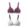 thumbnail image 1 of Brasier Fruit Of The Loom para Dama, sin Varilla Multicolor Talla 36B, 2 Piezas, 1 of 4
