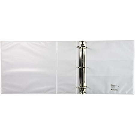 avery touchguard antimicrobial view binder with 4 inch one touch ezd