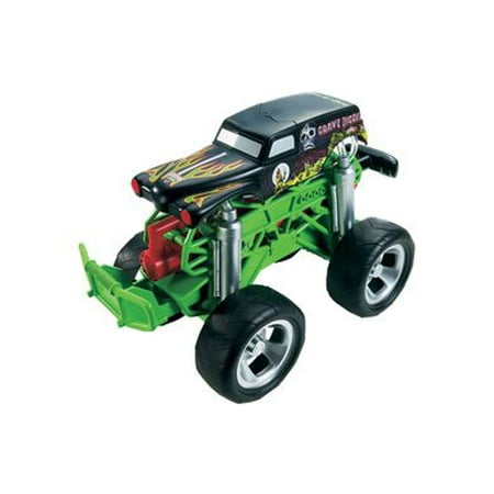 Hot Wheels Monster Jam Monster Flip & Crash Grave Digger Truck