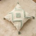 thumbnail image 1 of Xiao Hua Funda de almohada acolchada de 4 piezas con estampado verde, funda de almohada colorida, ilumina la decoración de tu dormitorio 17.72x17.72 pulgadas (estilo B), 1 of 5