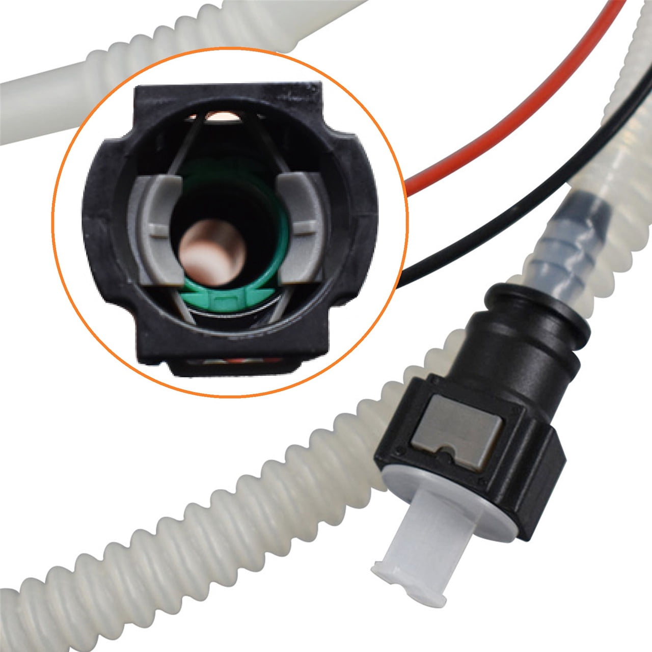 Labwork 2-Pcs Fuel Pumps Left & Right A2C53377801Z A2C53377802Z Fit for 2003-2010 Porsche Cayenne
