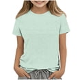 thumbnail image 1 of Top de Manga Larga de la Moda de los Niños de Color Sólido Cuello Redondo Suelto Y Casual Tops para el Uso Casual Diario, Interior, Regreso a Casa, Fiestas de Cumpleaños, Vacaciones, Fotografía, 1 of 5