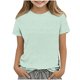 thumbnail image 1 of Top de Manga Larga de la Moda de los Niños de Color Sólido Cuello Redondo Suelto Y Casual Tops para el Uso Casual Diario, Interior, Regreso a Casa, Fiestas de Cumpleaños, Vacaciones, Fotografía, 1 of 5