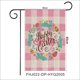 thumbnail image 1 of Bandera de jardín de Pascua de 12 x 18 pulgadas, conejito grande y corona floral, letras de Pascua feliz, cartel de patio de lino para decoración al aire libre WD.WDQZL Hogar, 1 of 1