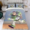thumbnail image 4 of Toy Story Themed Bed Sheet Set Three Piece Set 53x79 Inches Comfortable And Skin Friendly Unique Design Creating A Star Studded Night, 4 of 6
