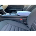 thumbnail image 2 of Auto Console Covers- Fits the Ford Fusion 2017-2019 Center Console Armrest Cover Fleece Fabric - Light Gray, 2 of 4