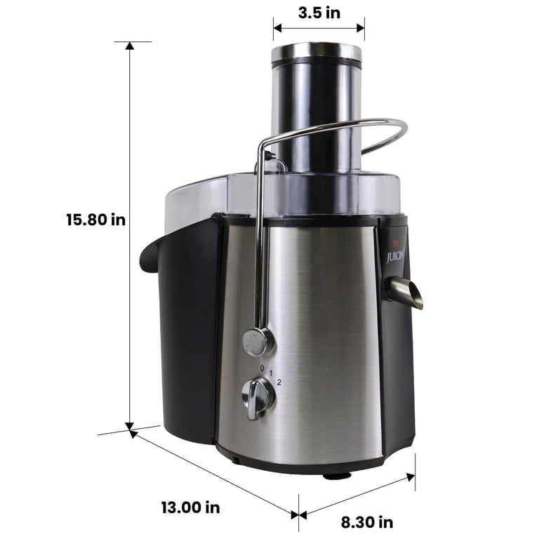 Total Chef Juicin' Juicer Wide Mouth Centrifugal Juice Extractor