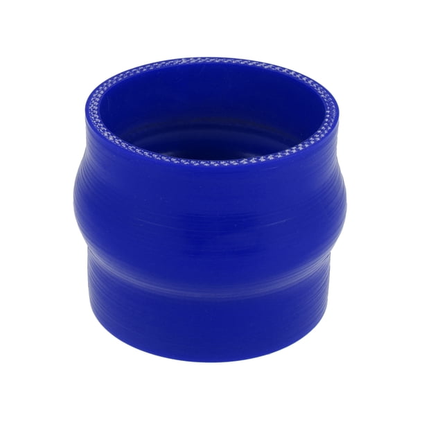 76mm 3" ID Recto Silicona Reductor Manguera Acoplador Tubo Azul para Coche