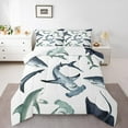 thumbnail image 2 of Erosebridal Shark Comforter Sets, Cute Sealife Comforters & Duvets, Cartoon Ocean Decor, Reversible 2pcs, 2 of 7