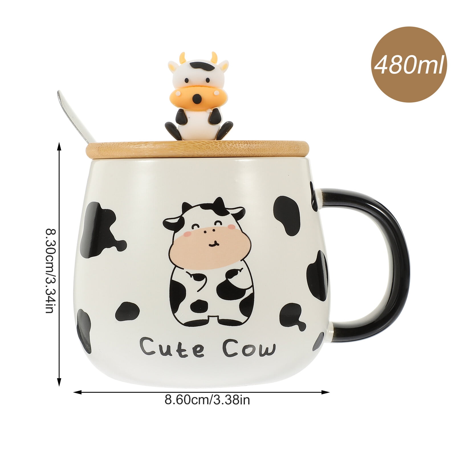 Moomoo Milk ; Buy It By The Dozen! Ceramic Mugs Coffee Cups Milk Tea Mug Moomoo  Milk