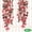 Gradient Pink, variant on Tripumer 4Pcs X 7.87ft Artificial Rose Vine Wreath Red Faux Flowers Wall Hanging for Living Room, Balcony, Garden, Parties, Wedding Decor