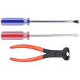 thumbnail image 2 of Kit de Tournevis Pince Coupe-Bordure Fil Extracteur de Clous Ensemble d'Outils 21835, 2 of 15