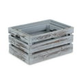 thumbnail image 6 of Isolde Set of 3 Wooden Crates - Gray Wash, 6 of 6