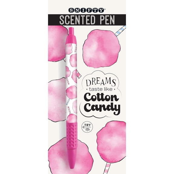 Snifty Cotton Candy Pen, 1 Count, Pink