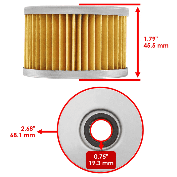 For Honda 500 TRX500FA TRX500FPA TRX500FGA Foreman Rubicon 2000-2014 Oil Filter