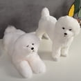 thumbnail image 2 of Simulation Stuffed Teddy Dog Design Plush Toy Home Decor Display Mold Kids Gift, 2 of 7