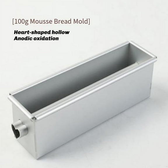 Heart Cake Mold Pound Cake Mold with Center Tube Square Cake Mold Sandwich Bread Mold Hollow Ancient Cake Mold 100g