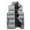 13# Light Gray, variant on Huankd Men's Puffer Vest Winter Sleeveless Lightweight Jacket Outdoor Warm Zipper Outerwear Vests Navy M