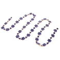 thumbnail image 3 of Flower Rhinestone Chain, Colours Rhinestone Applique 1.5cm Wide Easy Use  For Clothing Decoration For DIY Jewelry Making Crafts Dark Blue, 3 of 8