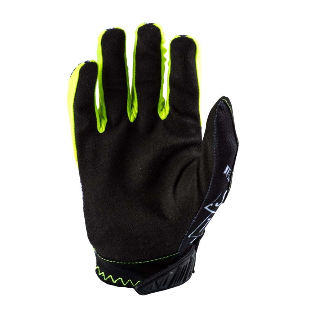 MATRIX Youth Glove ATTACK black/hi-viz M/5 