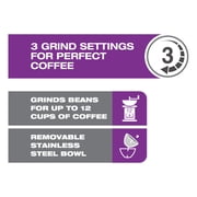 Salton Stainless Steel Intelligent Coffee Grinder