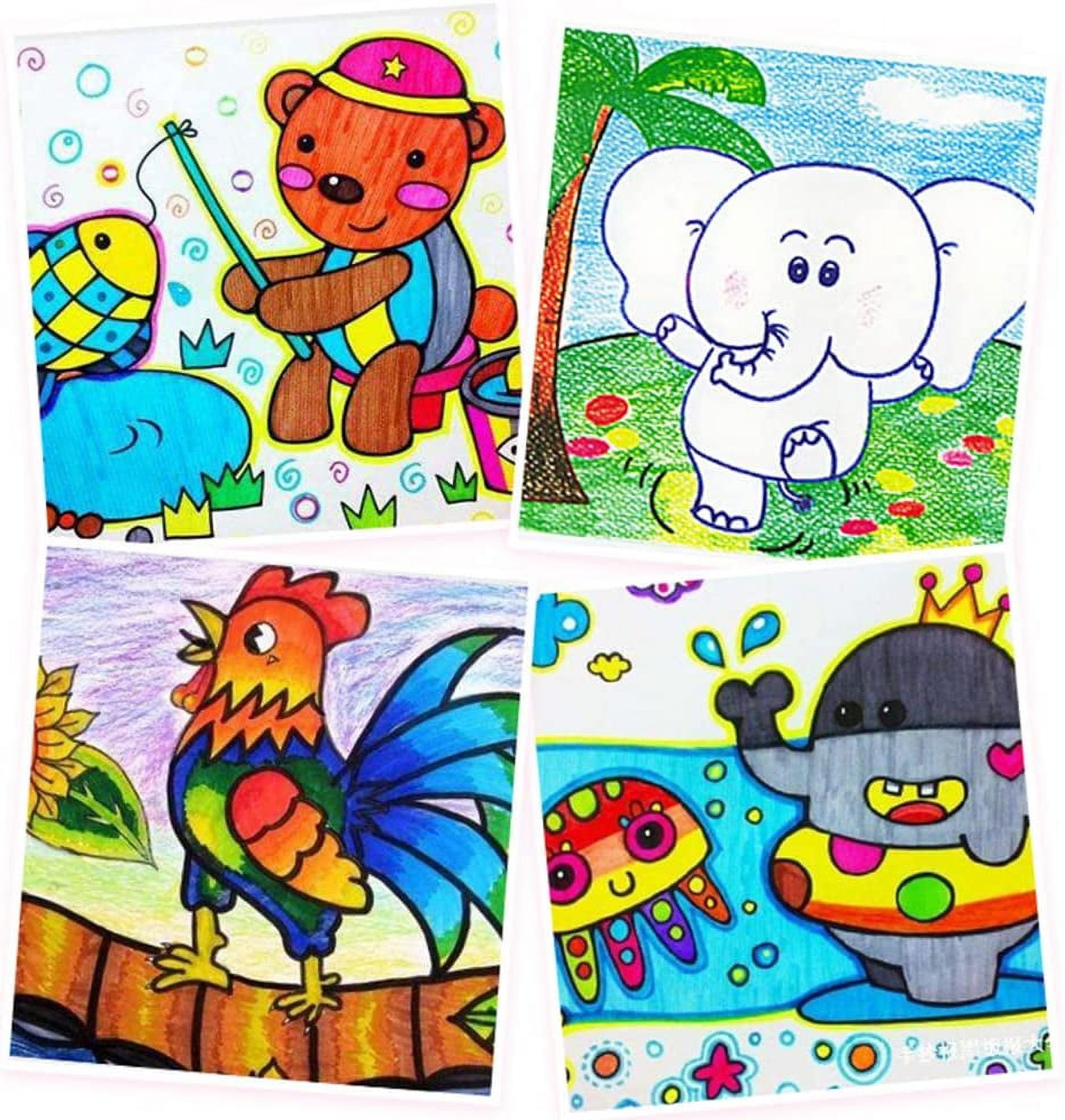 SOFTGAS 208 PCS Art Supplies, Drawing Art Kit for Kids Adults Art Set with Double Sided Trifold Easel, Oil Pastels, Crayons, Colored Pencils, Watercolor Pens Gift for Girls Boys Artist,Pink