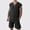 Black, variant on Men Crochet See Through 2 Piece Outfits Mesh Hollow Out V Neck Sleeveless Tank Top and Shorts Summer Fishnet Shorts Set for Beach Casual Breathable Khaki