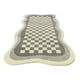 thumbnail image 2 of La alfombra de la sala de estar es geométricamente buena para uso doméstico, el dormitorio está cubierto con tapetes y la alfombra de la mesita de noche se usa como tapete., 2 of 2