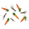 thumbnail image 5 of Northlight 3.25' Carrots and Twigs Artificial Easter Garland, 5 of 5