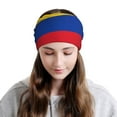 thumbnail image 3 of Multifunction Beanie Hat Colombia Flag Beanie Hat Scarf Stretch Skull Cap For Women Men, 3 of 7