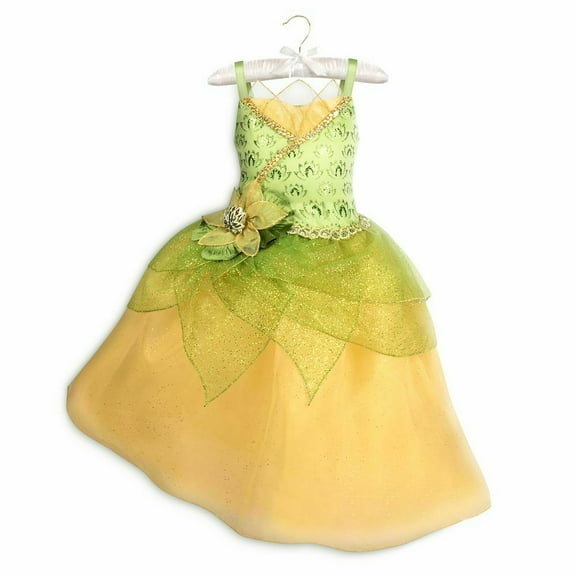 Disney Authentic Princess & the Frog Tiana Costume Dress Up Girls Size 3 Toddler
