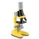 thumbnail image 2 of Microscopio para niños, juguetes, muestras, laboratorio científico, 100x 400x 1200x, instrumento de juego de alta resolución, regalo de cumpleaños educativo, amarillo Noticed FN000743-01B, 2 of 7