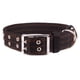 thumbnail image 1 of Collar de perro con hebilla, collar táctico militar de nailon ajustable para perros, collar pesado para perros con anillo en D de 2 filas, 1 of 5