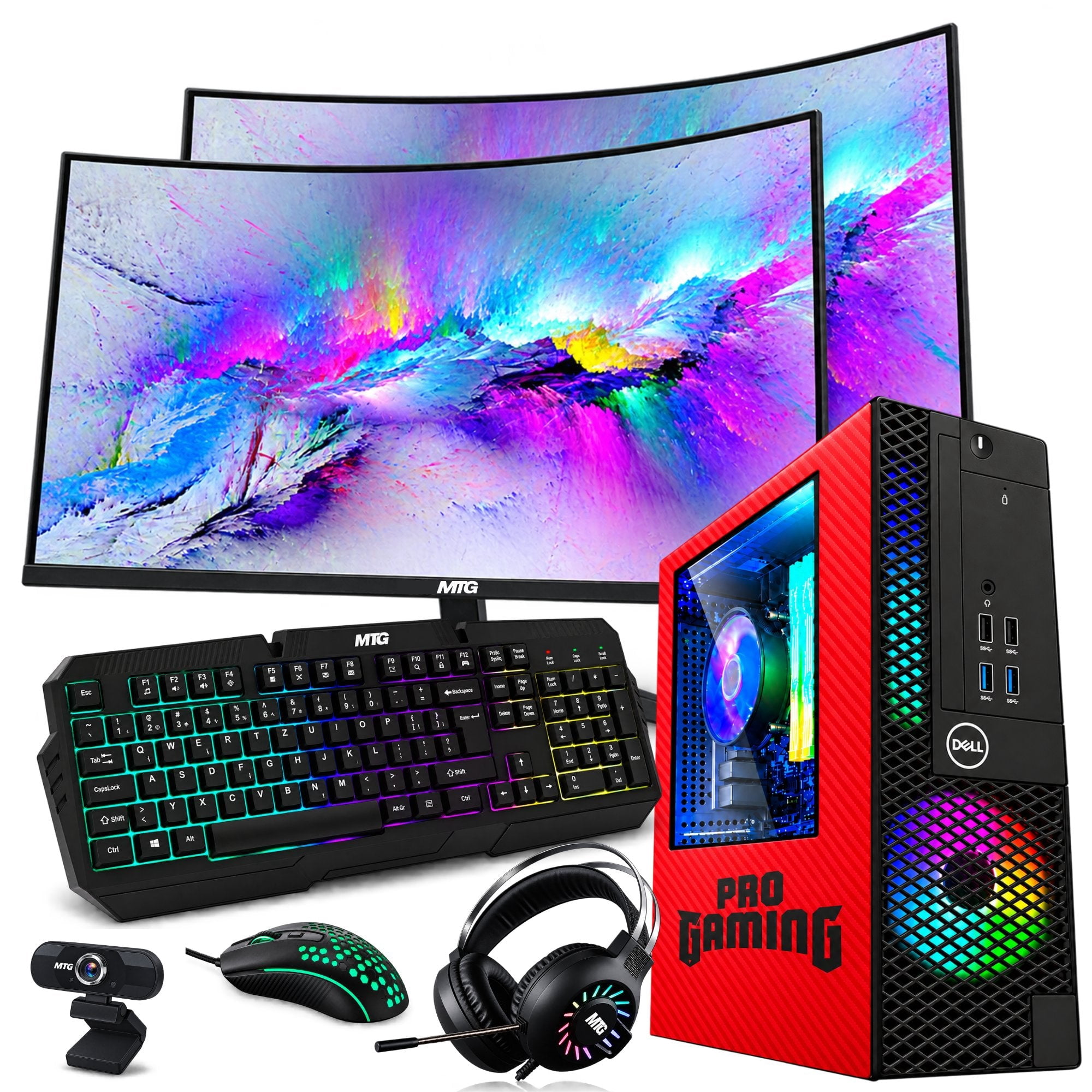 Labelled Gaming Pc Restored Dell OptiPlex Prebuilt Gaming PC Desktop Computer, Intel Core ...