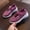 Purple, variant on YYUIJK Kids Girls Sports Shoes Boys' Basketball Shoes Sports Running Shoes Kids Soft Flying Woven Sneakers Indoor Outdoor Black 5 Years