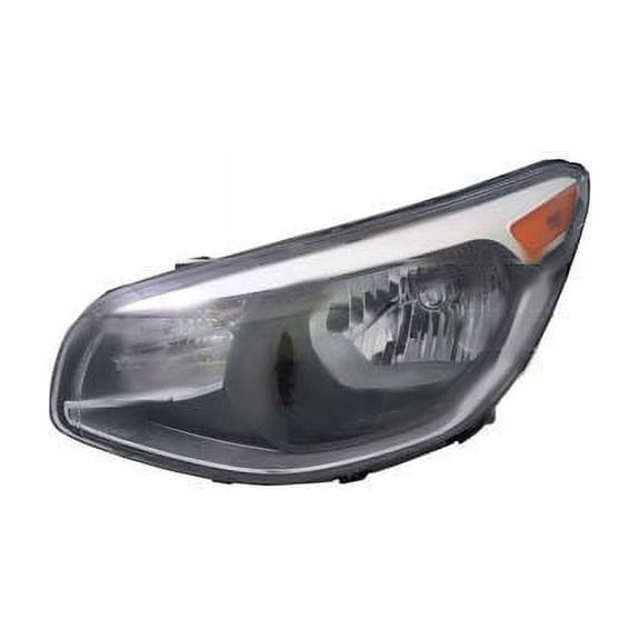 Left Driver Side Headlight Assembly - Compatible with 2014 - 2019 Kia Soul 2015 2016 2017 2018