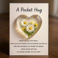 thumbnail image 4 of AuroraX Heart Pocket Hug Token Gifts with Greeting Cards,Holiday Gift Card,Motivational Valentine's Day Encouragement Birthday Wedding Gifts for Women Men, 4 of 4
