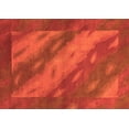 thumbnail image 1 of Ahgly Company Indoor Rectangle Animal Orange Modern Area Rugs, 4' x 6', 1 of 4
