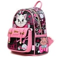 thumbnail image 5 of Disney The Aristocats Marie + Friends 11-inch Vegan Leather Mini Backpack, 5 of 6