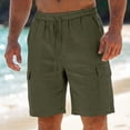 thumbnail image 3 of Kcolen Mens Workout Shorts Men's Baggy Sweat Shorts Relaxed Fit Elastic Waist Streetwear Summer Drawstring Casual Shorts, 3 of 7
