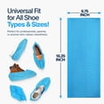 thumbnail image 4 of Blue Shoe Guys Premium Disposable Boot & Shoe Covers Booties | 100 Pack | Durable, Non-Slip, Non-Toxic, Water Resistant, Recyclable Protectors for In, 4 of 8