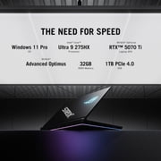 ASUS ROG Strix Scar 18 (2025) Gaming Laptop, 18” ROG Nebula HDR 16:10, RTX 5070 Ti, Core Ultra 9 275HX, 32GB DDR5, 1TB SSD, Win 11 Pro, G835LR-XS96
