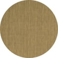 thumbnail image 1 of Ahgly Company Indoor Round Abstract Brown Contemporary Area Rugs, 6' Round, 1 of 4
